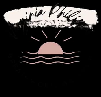 Emblème rond de la marque Waves of Wellness · Virginia Philippe, Breathwork & Wellness