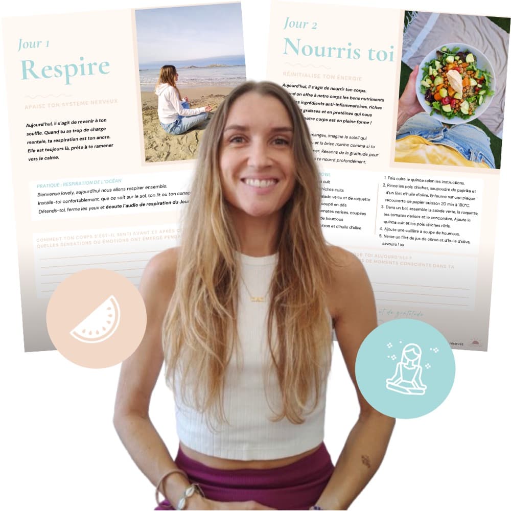 Visuel du programme Mini Wellness Reset : trois jours de routine bien-être guidée par Virginia Philippe